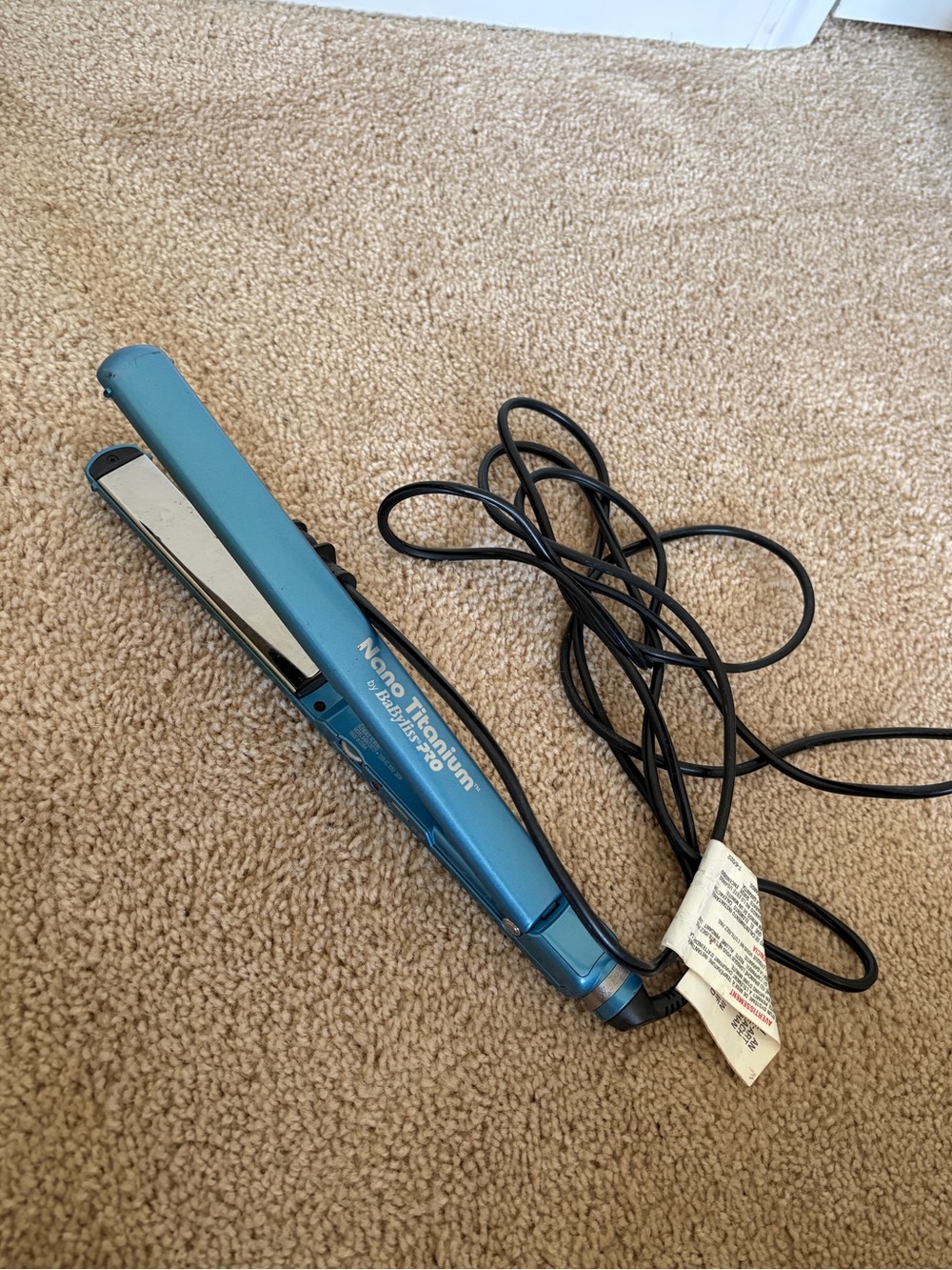 Baby Bliss Straightener Nano Titanium